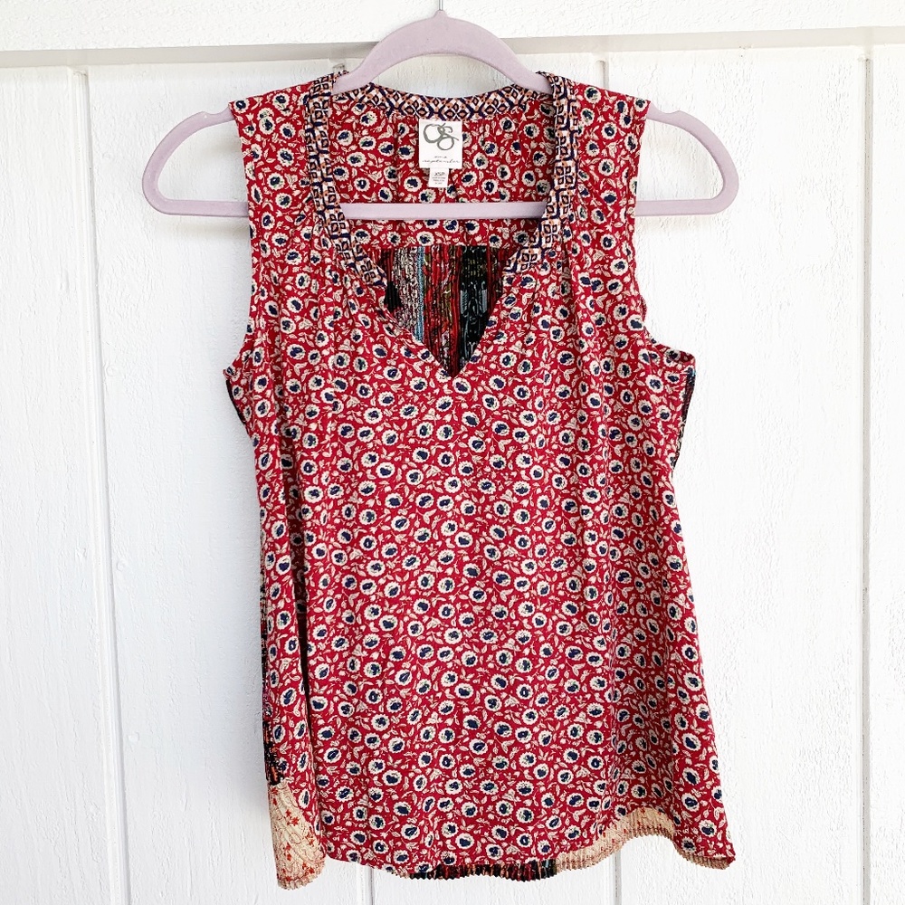 Anthropologie One September Tamarosa Top XSP